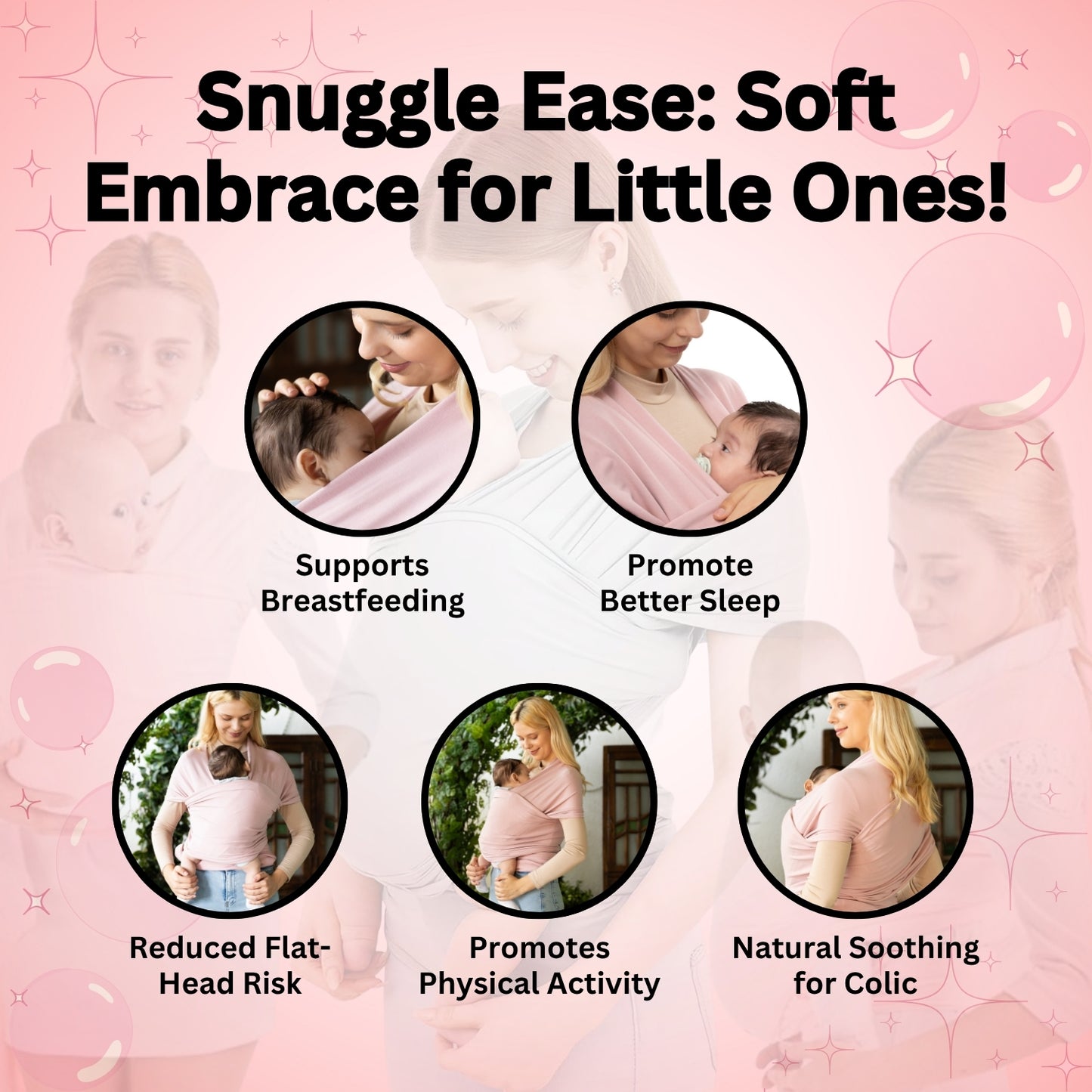 Cosimom™ Hands Free Baby Wrap